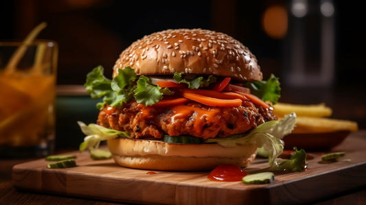 Spicy Buttermilk Chicken Burgers