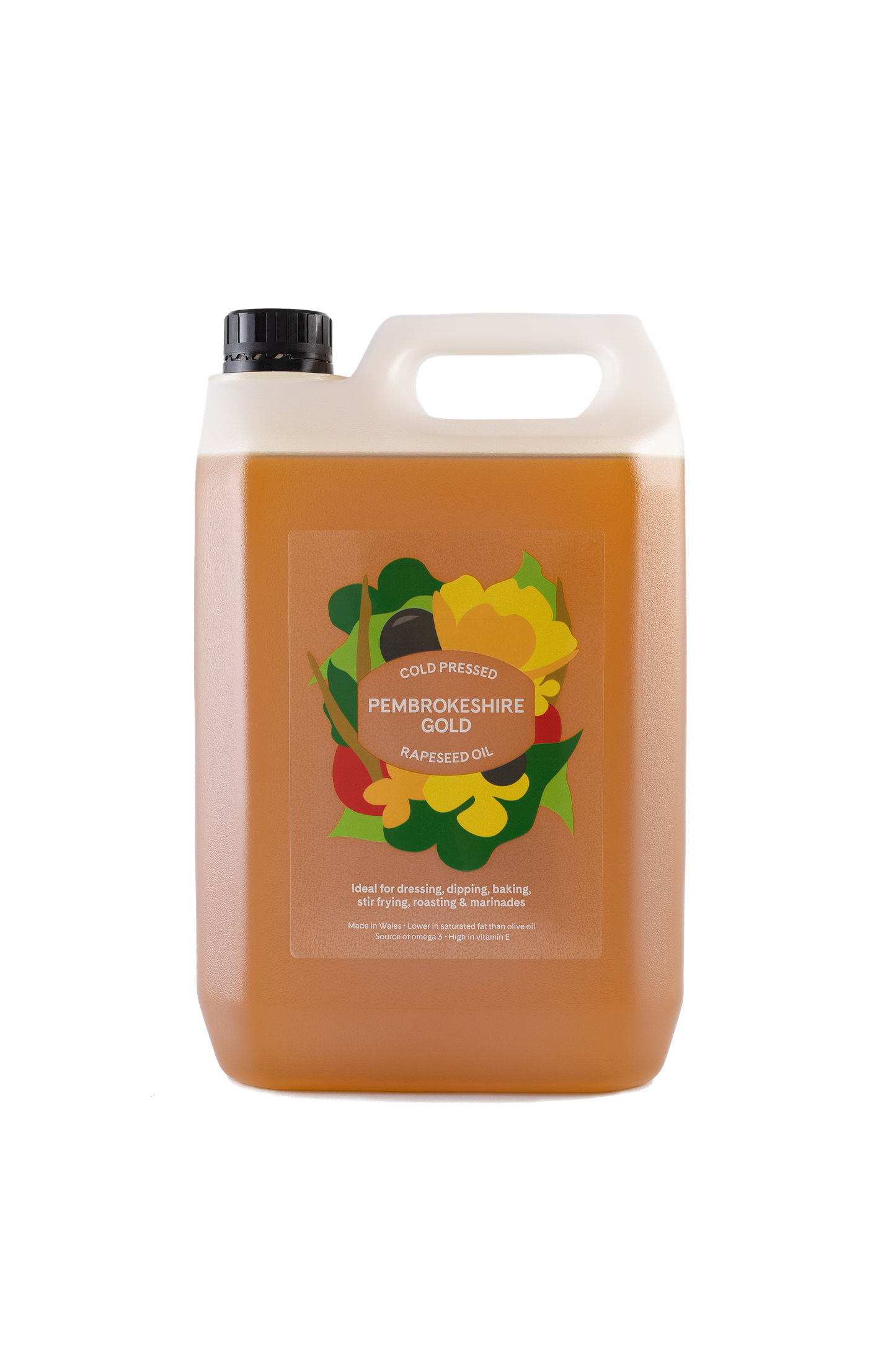 Pembrokeshire Gold Original Rapeseed Oil 5ltr
