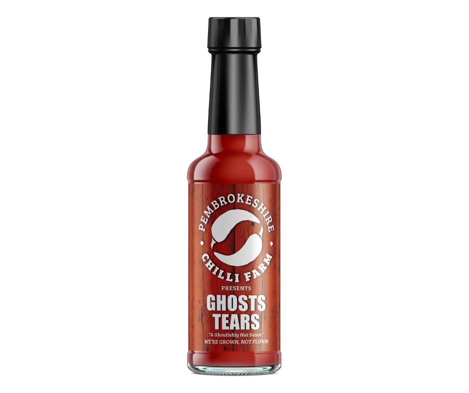 Ghost Tears Chilli Sauce Bottle 165g - Pembrokeshire Chilli Farm