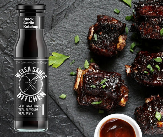 NEW Black Garlic Ketchup - Pembrokeshire Chilli Farm