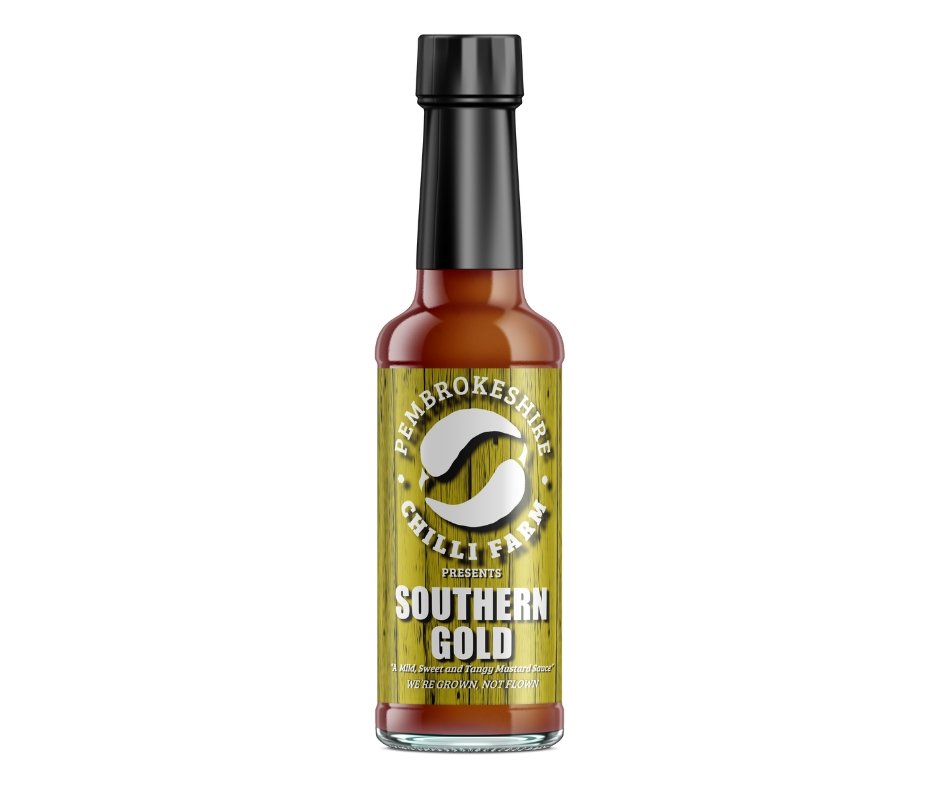 NEW Southern Gold Chilli Sauce 165g - Pembrokeshire Chilli Farm