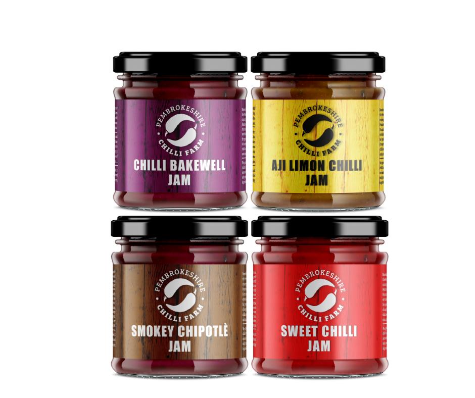 Chilli Dipping Jams - Pembrokeshire Chilli Farm