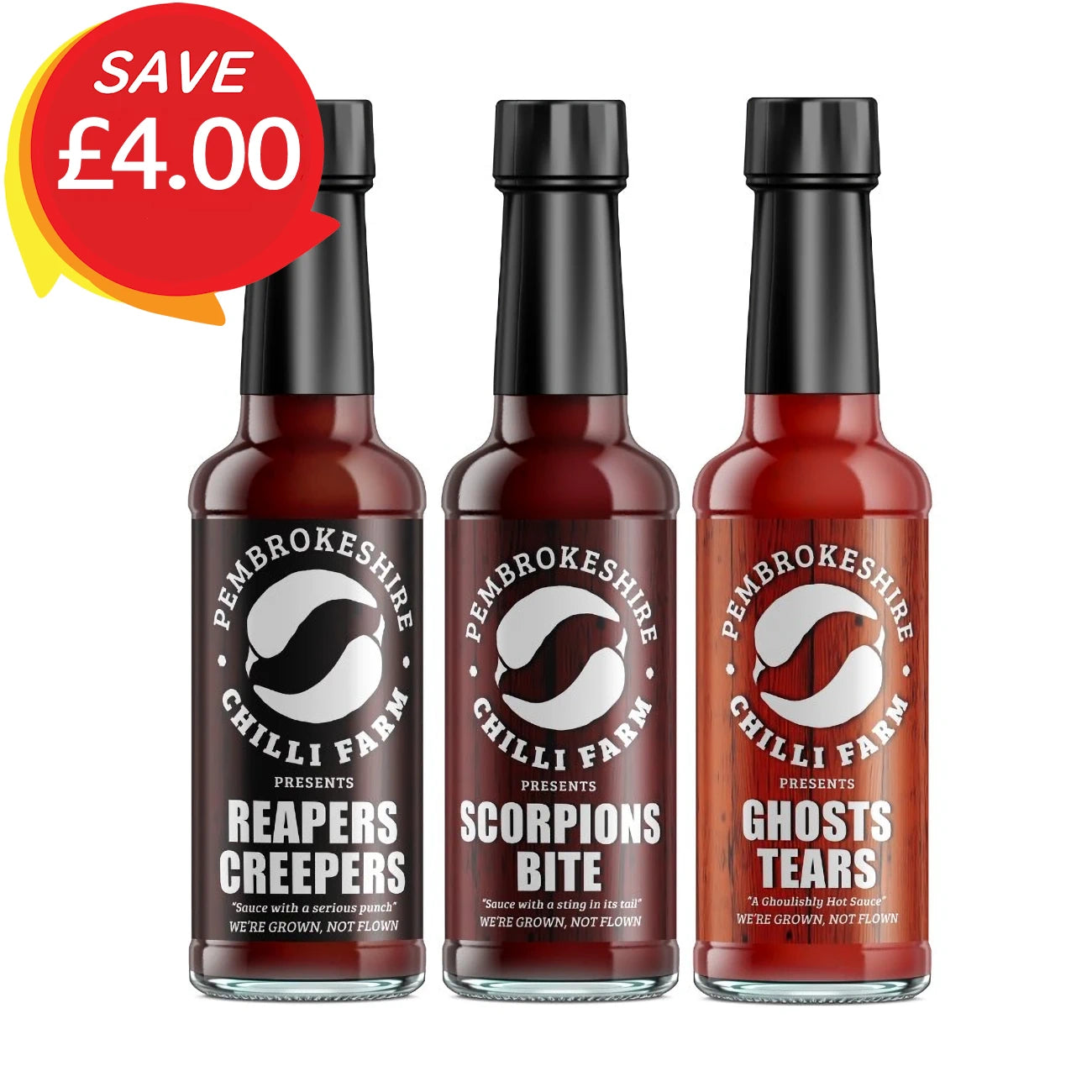 3 Hot Chilli Sauce Deal