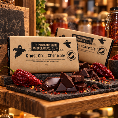 Ghost Chilli 71% Dark Chocolate