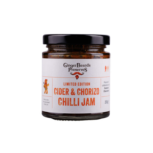 Ginger Beard's Cider & Chorizo Chilli Jam