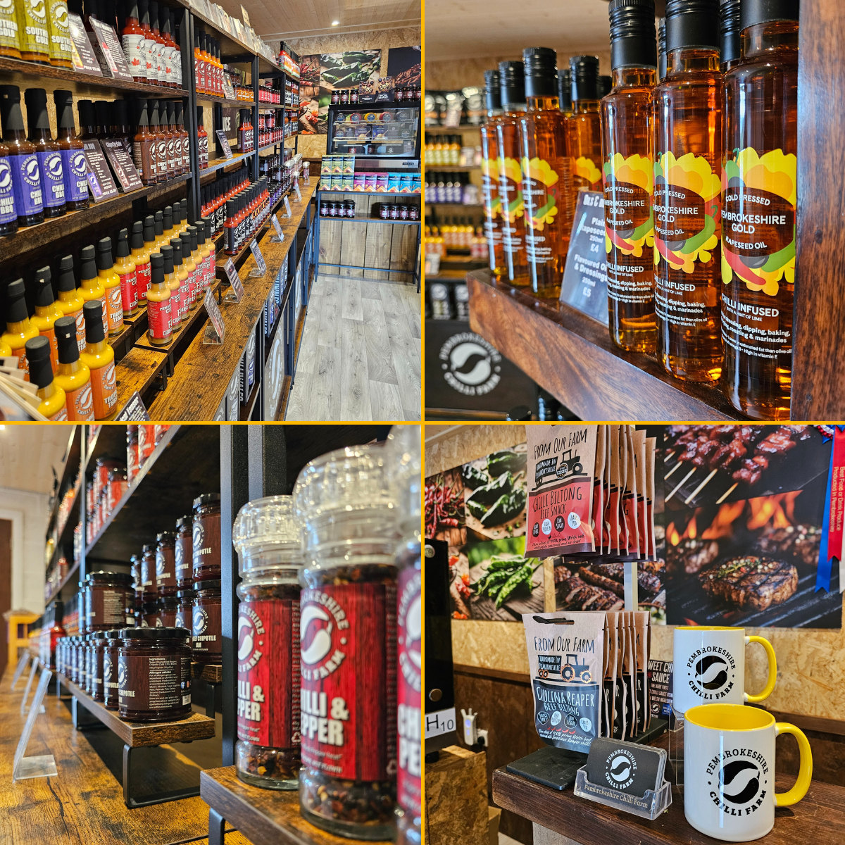 Chilly Store Chilli Gift Sets & Chilli Sauces online - Pembrokeshire Chilli Farm