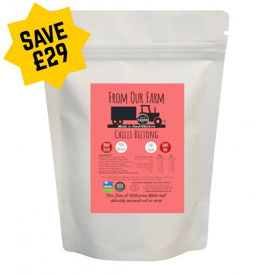 Chilli Biltong Big Bag 500g