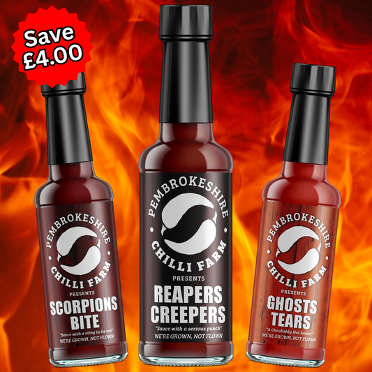 Our 3 Hot Chilli Sauces Deal