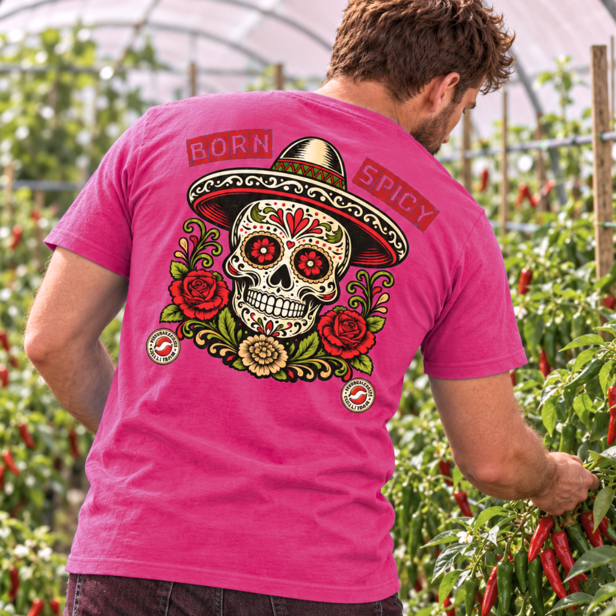 100% Cotton Born Spicy Short Sleeve T shirt