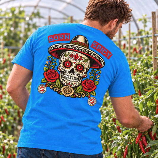 100% Cotton Born Spicy Short Sleeve T shirt
