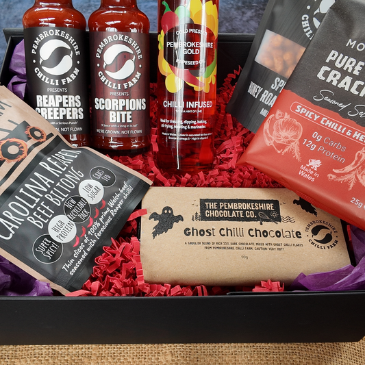 Pembrokeshire Chilli Farm All Welsh Christmas Hamper