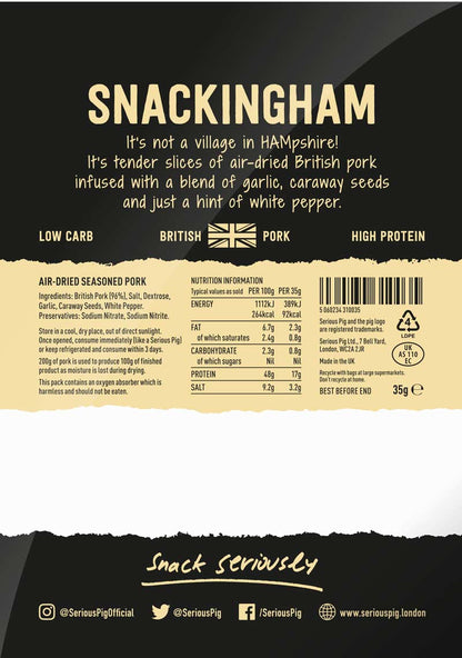 Serious Pig Snackingham "Classic"