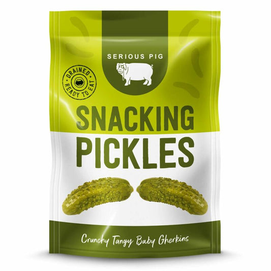 Serious Pig Snacking Pickles