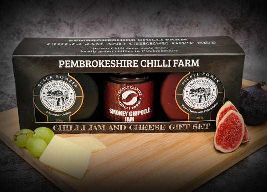 Chilli & Cheese Gift Set - Pembrokeshire Chilli FarmCheese & Jam