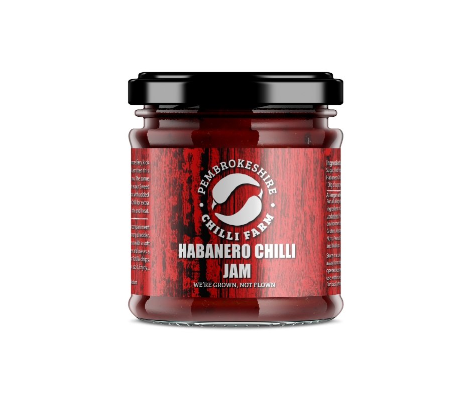 Habanero Chilli Jam - Pembrokeshire Chilli Farm